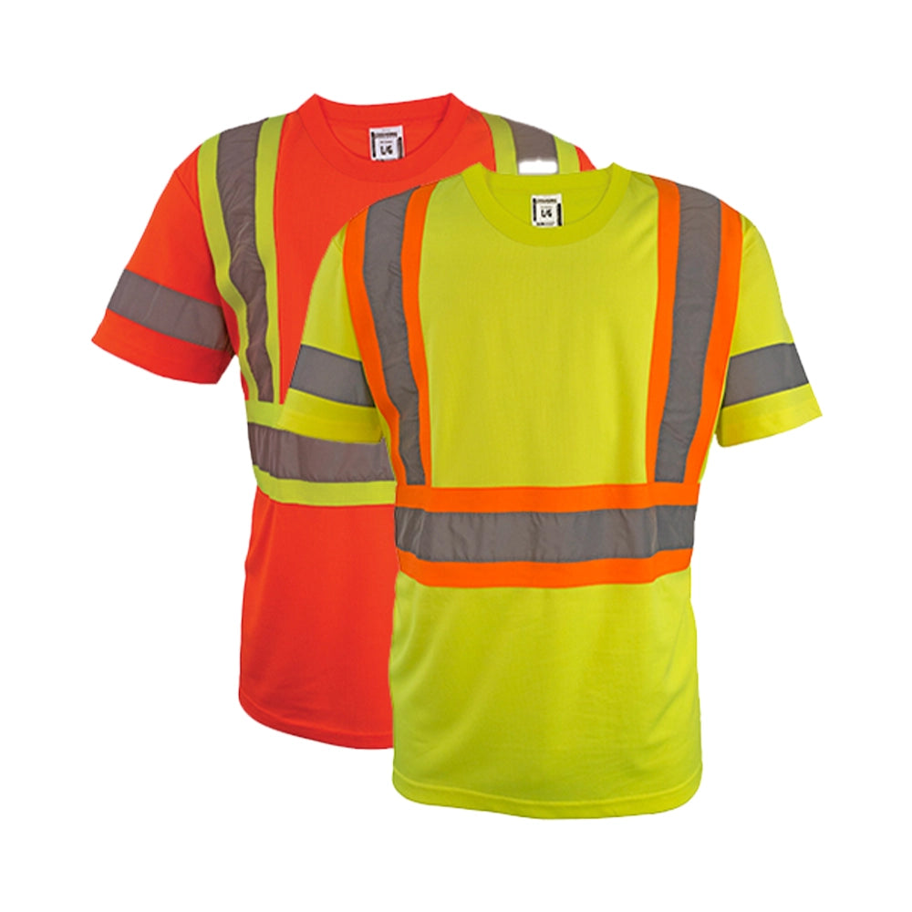 Coolworks Short Sleeve T-Shirt w/ Sleeve, 4″ Tape (2-Pack)