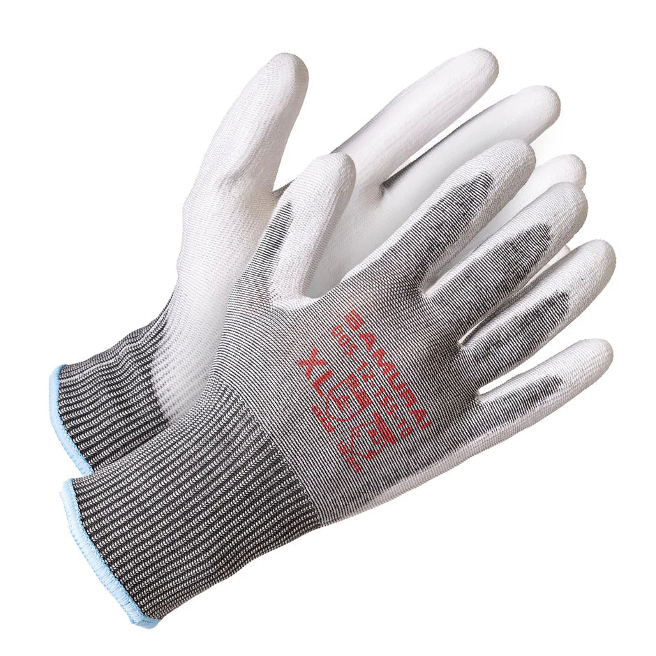 Forcefield Level 5 Cut Resistant Gloves, HPPE, Polyurethane Palm Coated-1