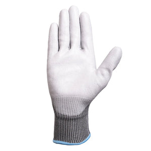 Forcefield Level 5 Cut Resistant Gloves, HPPE, Polyurethane Palm Coated