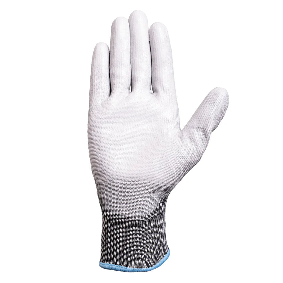 Forcefield Level 5 Cut Resistant Gloves, HPPE, Polyurethane Palm Coated-3
