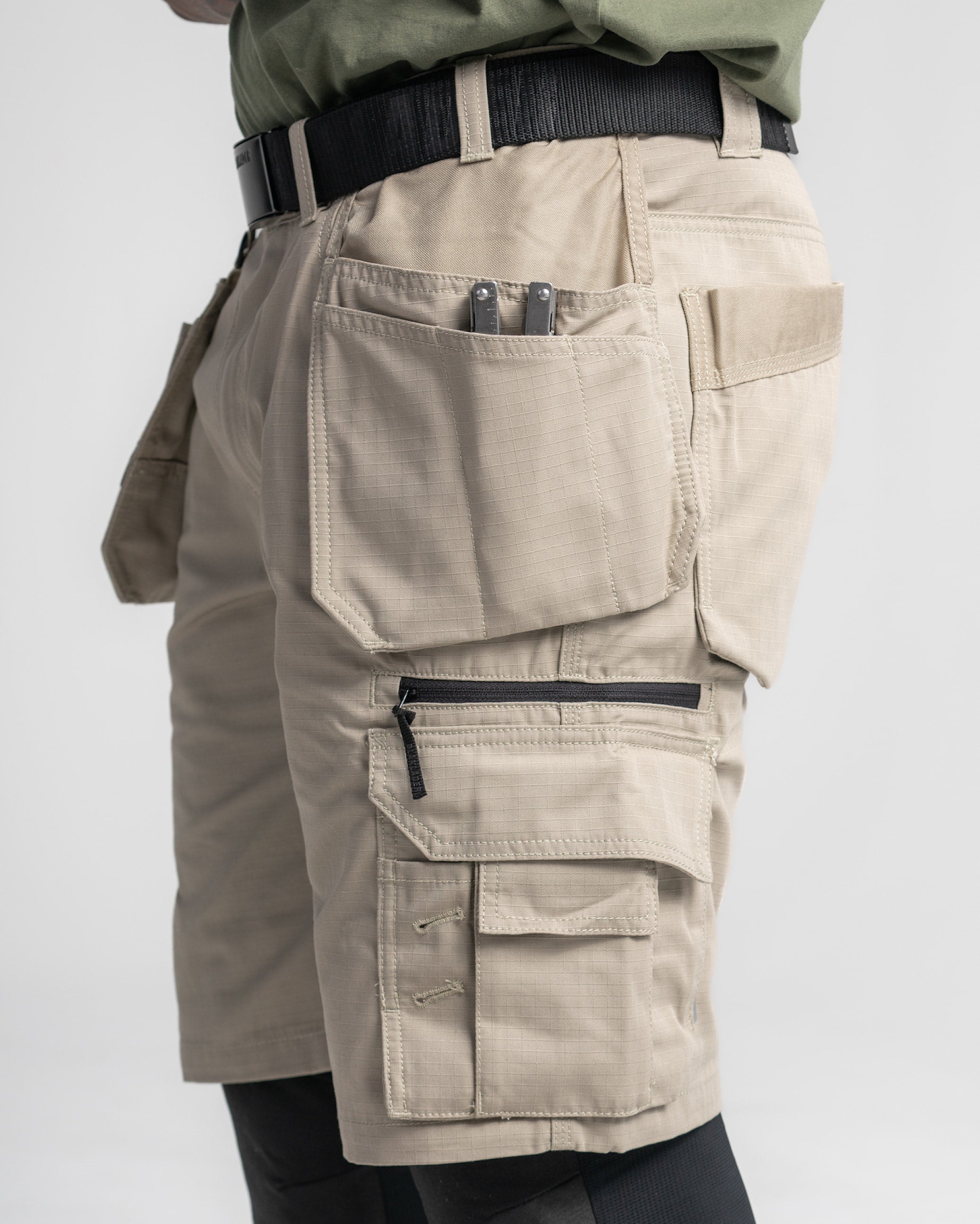 Blaklader Ripstop Shorts With Utility Pockets-10