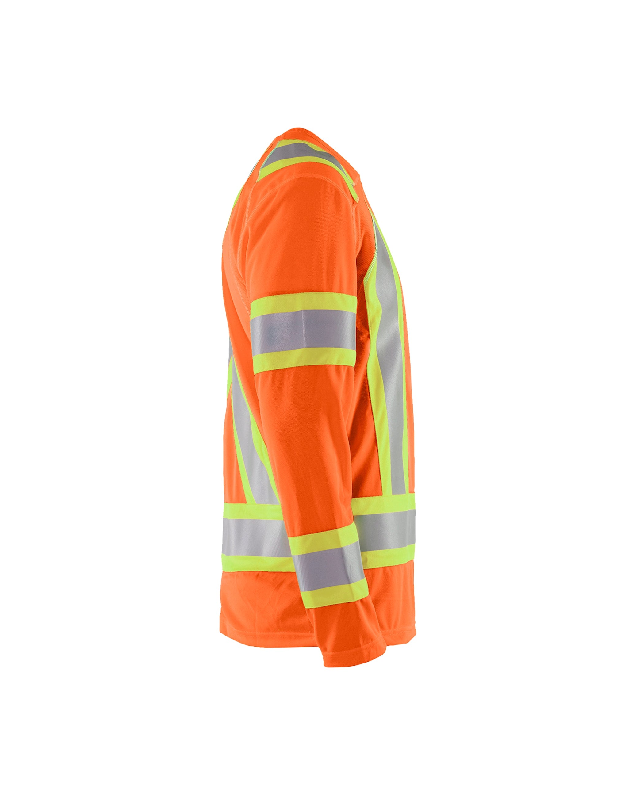 Blaklader CSA Hi-Vis Long Sleeve Work T-Shirt-4
