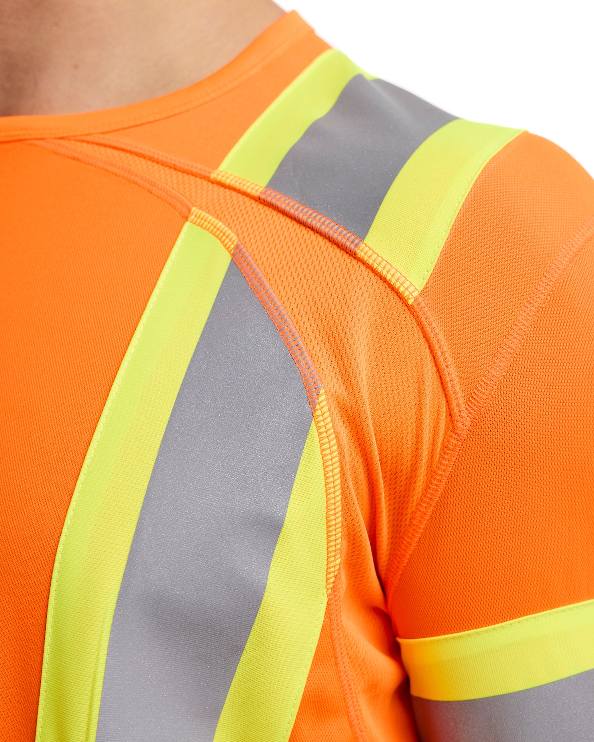 Blaklader CSA Hi-Vis Long Sleeve Work T-Shirt