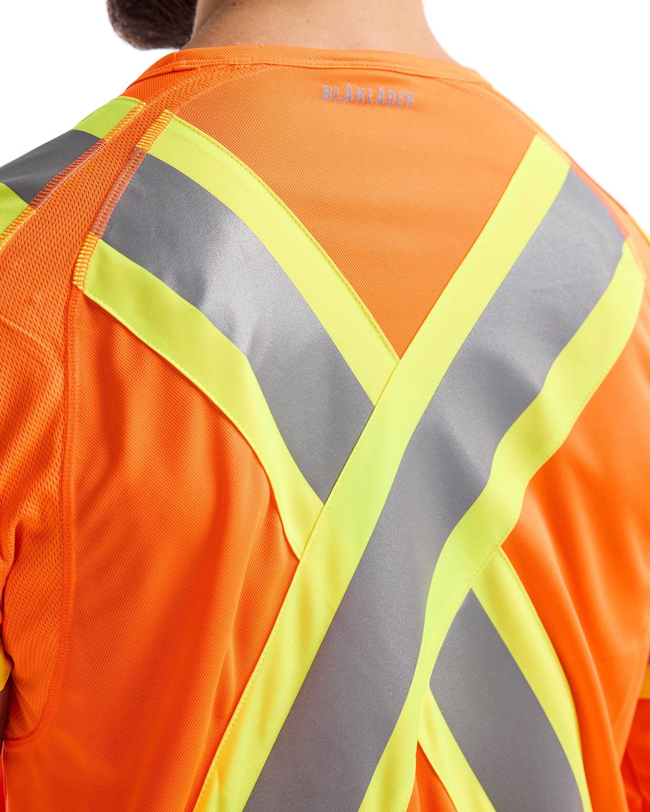Blaklader CSA Hi-Vis Long Sleeve Work T-Shirt-6