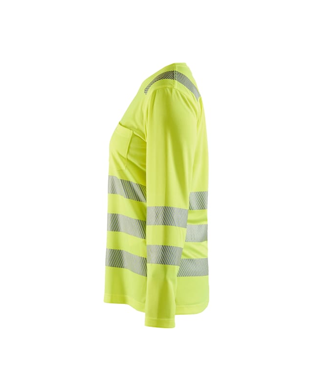 Blaklader Women's Hi-Vis Long Sleeve T-shirt-6