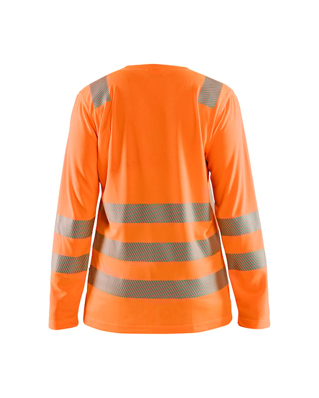 Blaklader Women's Hi-Vis Long Sleeve T-shirt-5