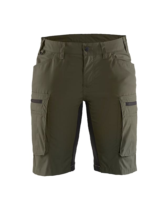 Blaklader Women's Service Shorts With Stretch-2