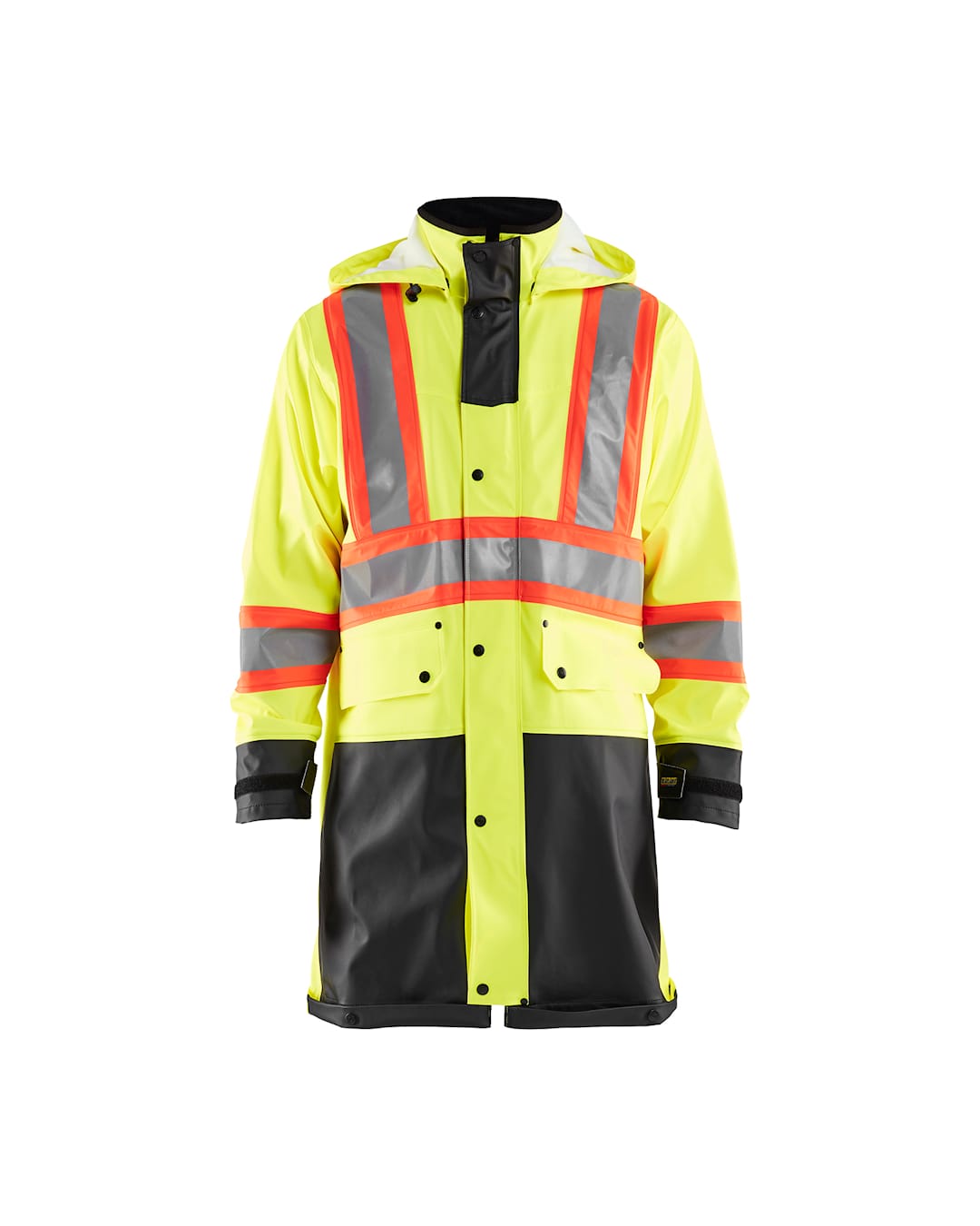 Blaklader Hi-vis rain Coat-1