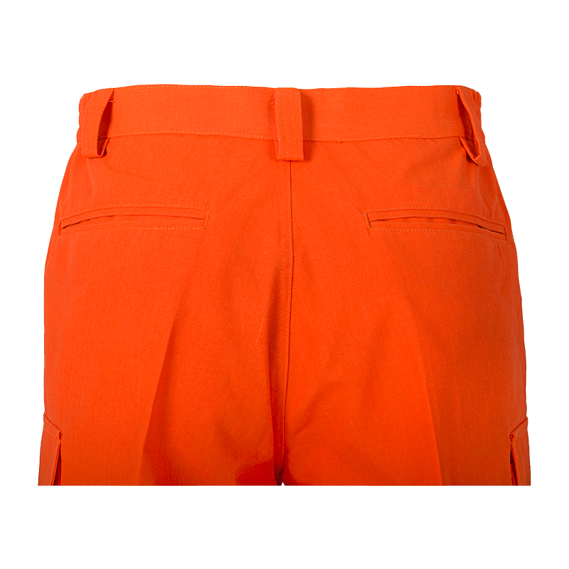 Coolworks Ventilated Cargo Style Workpants, 4″ Refl. Tape (Orange)-3
