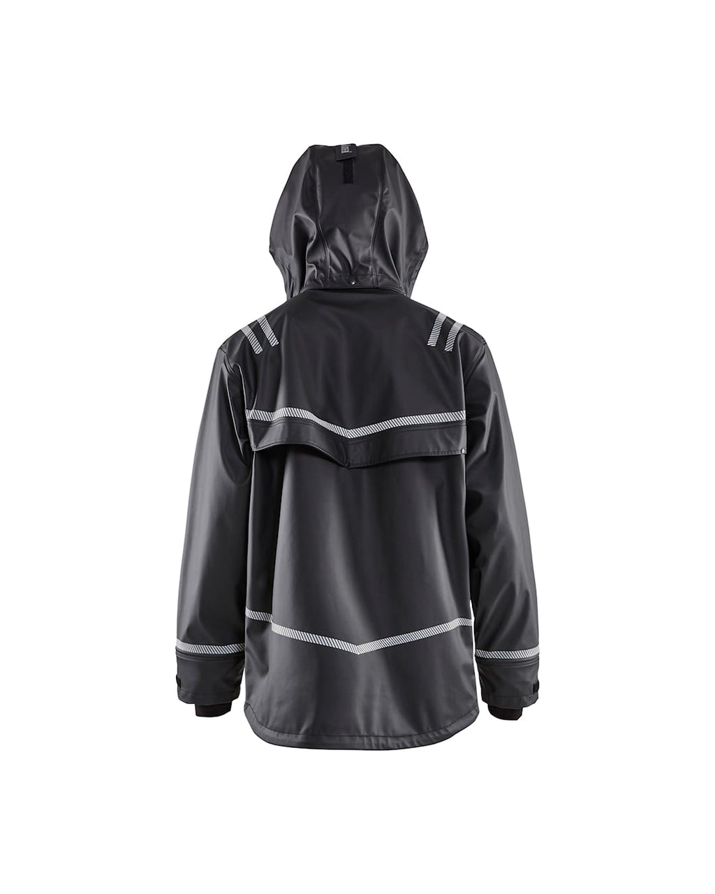 Blaklader Hooded Rain Jacket with Reflective Details