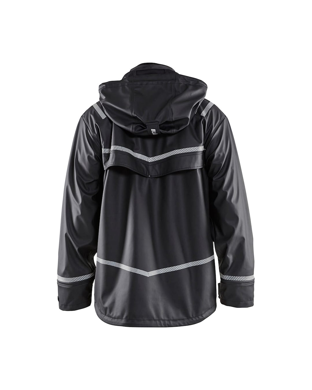 Blaklader Hooded Rain Jacket with Reflective Details