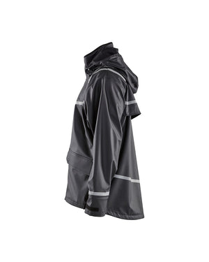 Blaklader Hooded Rain Jacket with Reflective Details