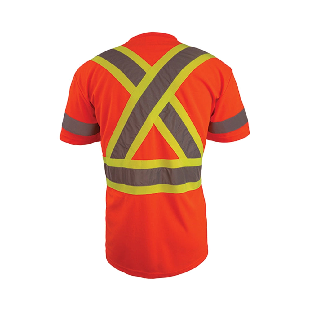 Coolworks Short Sleeve T-Shirt w/ Sleeve, 4″ Tape (2-Pack)