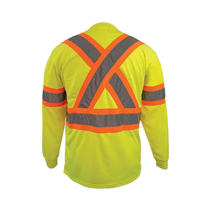 Coolworks Long Sleeve T-Shirt w/ Sleeve, 4″ Tape  (2-Pack)