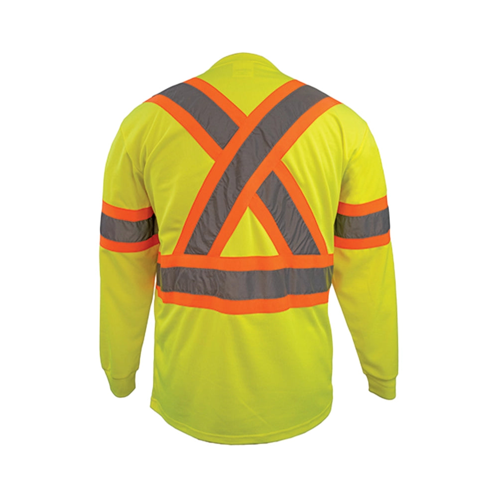 Coolworks Long Sleeve T-Shirt w/ Sleeve, 4″ Tape  (2-Pack)