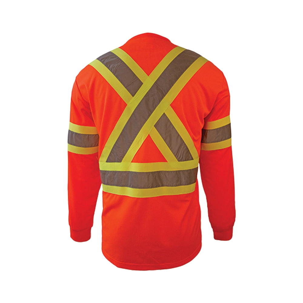 Coolworks Long Sleeve T-Shirt w/ Sleeve, 4″ Tape  (2-Pack)-4