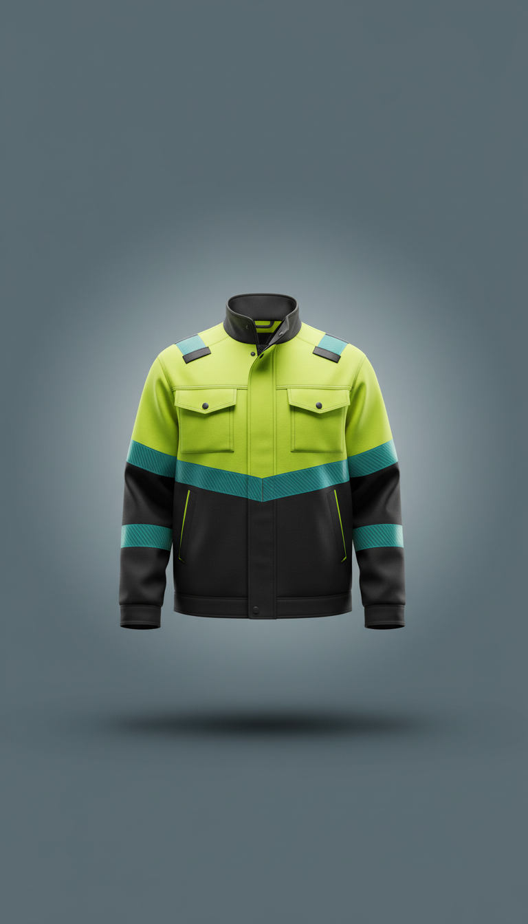 Hi-vis Reflective Utility Jacket