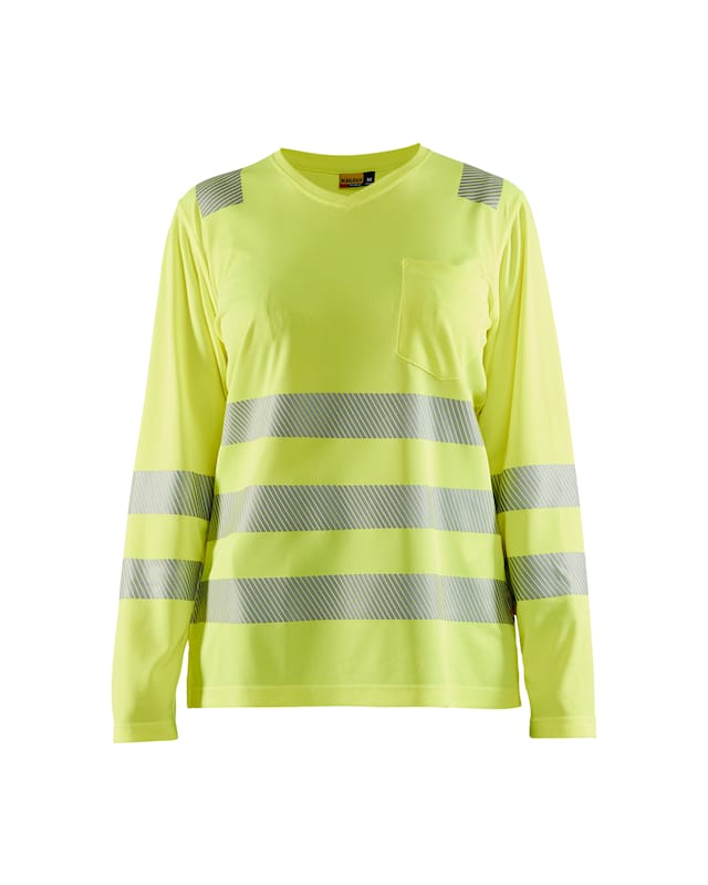 Blaklader Women's Hi-Vis Long Sleeve T-shirt-1